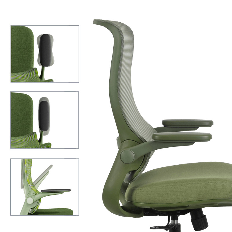 Офис стол Carmen BAKU зелен